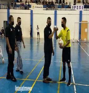 Dandim 0801/Pacitan Bersama Unsur Forkopimda Hadiri Final FutSal