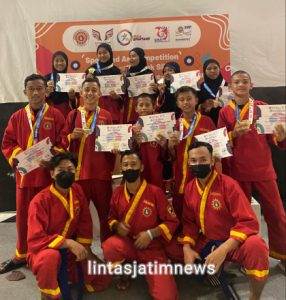 Kontingen Tapak Suci MTsM 15 Lamongan Raih Juara di SAC Surabaya