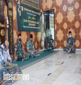 Kodim 0806/Trenggalek Gelar Peringatan Isra’ Mi’raj Nabi Muhammad SAW 1443 H/2022 M