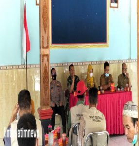 Danramil 21/Bulukerto Hadiri Monev Satgas Covid-19