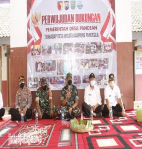 Dandim 0806/Trenggalek Resmikan Kampung Pancasila