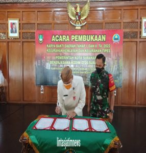 Karya Bhakti Daerah Tahap I Dan II di Wilayah Kodim 0735/Surakarta Resmi Dibuka