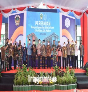 Danrem 081/DSJ Hadiri Peresmian Kampus UNS di Madiun