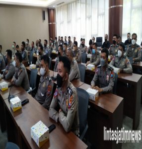 Kabid Propam Polda Jatim Pimpin Giat Pembinaan Etika Profesi Polri TA 2022