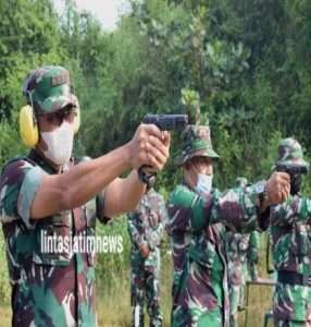 Latihan Menembak, Komitmen dan Upaya Korem 081/DSJ Tingkatkan Profesionalisme