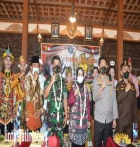 Resmikan Kampung Pancasila, Dandim 0802/Ponorogo Siap Gaungkan Pancasila Hingga Pelosok