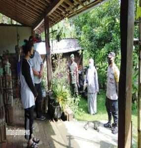 Babinsa Koramil Kwadungan Bersama Bhabinkamtibmas Laksanakan Tracking