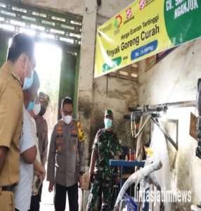 Kapolres Nganjuk : “ Sejauh ini Stok Minyak Goreng di Kabupaten Nganjuk Aman….”