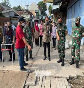 Wakil Walikota Bersama Dandim 0735/Surakarta Sidak ke Lokasi KBD