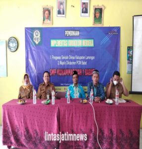 SMP Mutuba Sambut Kurikulum Merdeka, Dihadiri Pengawas Dinas Pendidikan Lamongan