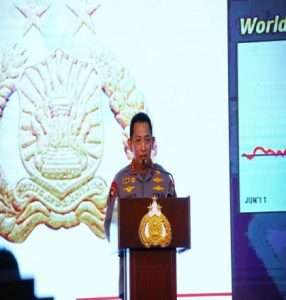 Rakernis Slog dan Korlantas, Kapolri : Kawal Program Digitalisasi dan Penggunaan Produksi Dalam Negeri