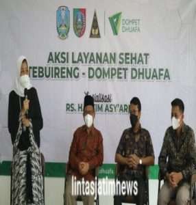 Gelar ALS, Dompet Dhuafa Bersama Pondok Pesantren Tebuireng Sosialisasi RS Hasyim Asyari Untuk Masyarakat Sekitar