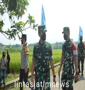 Prajurit Kodim 0802/Ponorogo Turut  Amankan Kunjungan Kerja Wakil Presiden RI di Wilayah Kabupaten Ponorogo