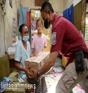 Wujudkan Empati, Satreskrim Polres Madiun Kota Sambangi Keluarga Tersangka