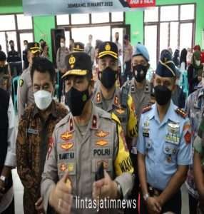 Polda Jatim Siapkan 37.605 Dosis Vaksinasi yang Tersebar di 78 Titik Gerai Vaksinasi