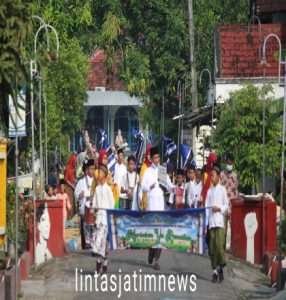Perguruan Muhammadiyah Desa Godog Gelar Pawai Untuk Mnyambut Ramadhan