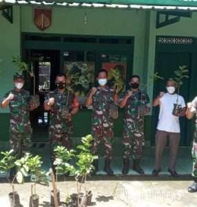 Koramil Klego Dukung Lestarikan Alam Dengan Penghijauan Makoramil