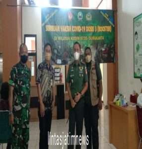 Serbuan Vaksinasi Mobile Kodim 0735/Surakarta Sasar Area Publik, Ini Tujuannya