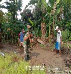 Babinsa Senantiasa Memotivasi Warga Diwilayahnya