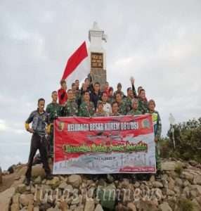Dari Puncak Lawu 3265 DPL, Korem 081/DSJ : Selamat Menunaikan Ibadah Puasa Ramadan 1443 H/2022 M