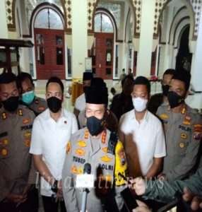 Surabaya 11 April relatif Kondusif, Kapolrestabes Surabaya : 4000 Pasukan Kami  Siagakan Antisipasi aksi