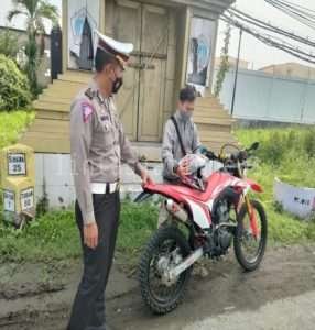 Patroli Knalpot Brong di Gresik, 10 Motor Diamankan