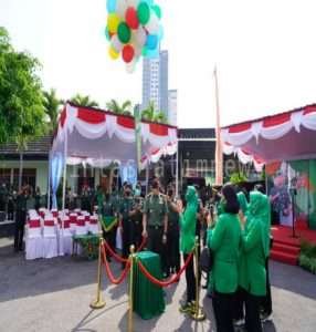 Peringati HUT Ke-56, Korem 074/Warastratama Gelar Bazar Ramadhan
