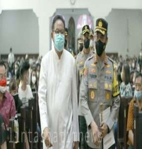 Paskah Kondusif, Kapolrestabes Surabaya : Paskah Tahun Ini Sebagai Wujud Toleransi Antar Umat Beragama