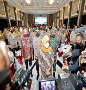 Antisipasi Mudik Lebaran, Forkopimda Jatim Gelar Rapat Kordinasi