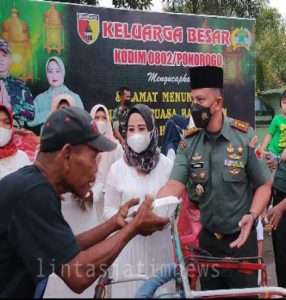 Puasa Ramadhan 1443 H, Kodim 0802/Ponorogo Siapkan Takjil Gratis Bagi Warga