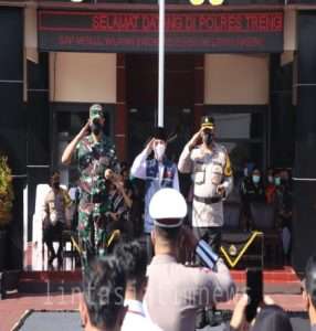 Jelang Hari Raya Idul Fitri 2022, Forkopimda Trenggalek Gelar Apel Operasi Ketupat Semeru