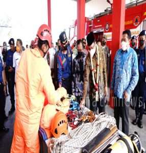 Gus Muhdlor Bangun Satu Unit Pos Pemadam Kebakaran di Sidoarjo Barat