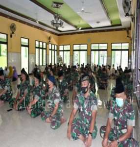 Kodim 0802/Ponorogo Peringati Nuzulul Quran 1443 H / 2022 M