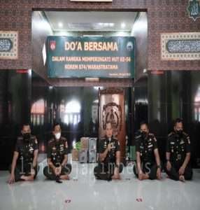 Doa Bersama Dalam Rangka HUT Ke 56 Korem 074/Warastratama