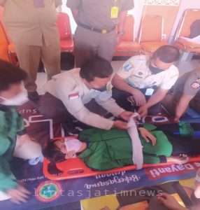 SRPB Jatim Ikut Latihan Evakuasi Mandiri dalam Rangka HKB