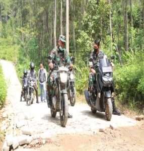 Dandim 0806/Trenggalek Tinjau Pelaksanaan Pra TMMD Ke-113