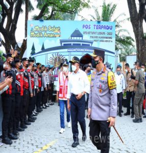 Cek Rest Area KM 57, Kapolri Imbau Pemudik Manfaatkan Layanan Posko Mudik