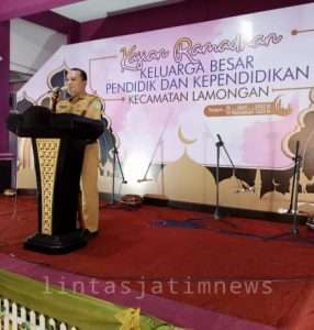 Kepala Dinas Pendidikan Lamongan hadiri kajian Ramadhan