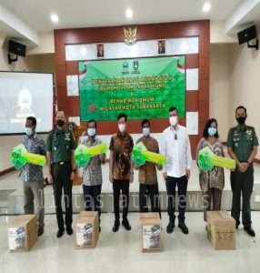 Penyerahan Hasil Renovasi RTLH Dan MCK Umum di Wilayah Kota Surakarta