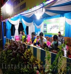 Babinsa Koramil 0805/13 Kedunggalar Bersama instansi terkait Laksanakan Pengamanan Lebaran 2022