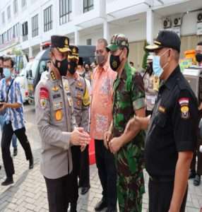 Irwasum Mabes Polri Tinjau Pos Yan Sunan Giri, Arus Lalu Lintas Belum ada Kepadatan