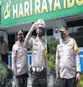 Antisipasi Kepadatan Jalur Mudik, Dirlantas Polda Jatim Lakukan Pengecekan di Mengkreng Kediri