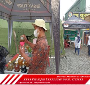 Ada Jamu di Rest Area Kodim 0726/Sukoharjo