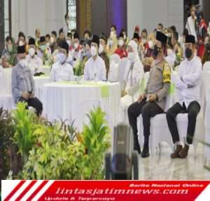 Peringatan Hari Buruh Internasional 2022 Tingkat Nasional di Jatim, Doa Bersama Buruh di Masjid Al Akbar Surabaya