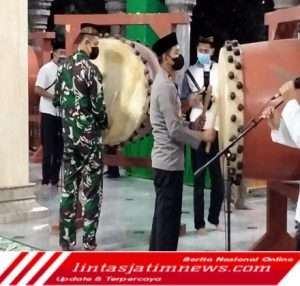 Dandim 0806/Trenggalek Bersama Forkopimda Gelar Gema Takbir di Malam Idul Fitri 1443 H