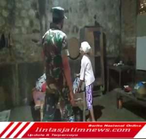 Babinsa Koramil 0801/04 Tegalombo Beri Bantuan Sembako kepada Warga Binaan