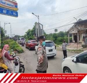 Polres Tulungagung Pertebal Personil di Lapangan Hadapi Arus Balik Mudik Lebaran