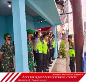 Ciptakan Situasi Kondusif, Koramil 03/Ngadirojo Turut Diterjunkan Di Pos Pam Posko Lebaran