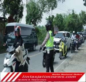 Polres Bangkalan Terjunkan Tim Urai  Lalulintas Antisipasi Kepadatan Akses Wisata Alam dan Kuliner