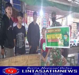 Himbau Warga Terqpkan Protkes, Babinsa Aktif Patroli